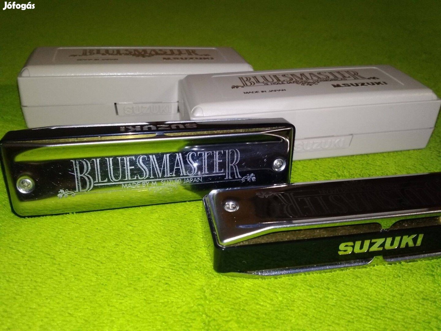 Új Suzuki Bluesmaster G-dúros szájharmonika