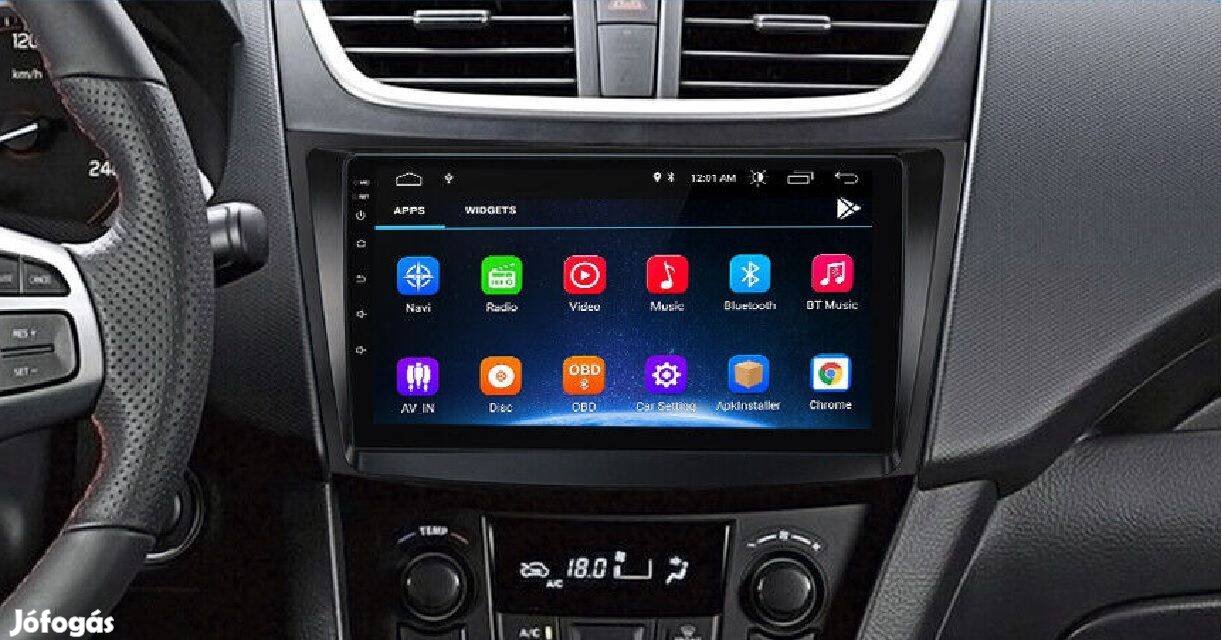 Új Suzuki Swift Kijelzős Android Multimédia Autó Rádió Navigáció Hifi