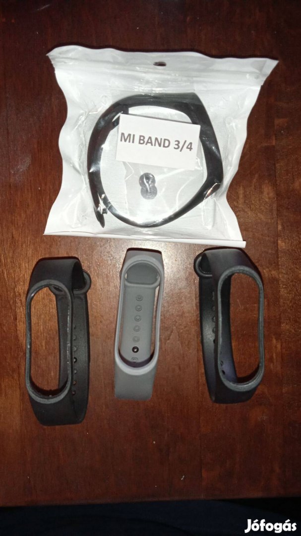 Új Szilikon szíjak Xiaomi Mi Band 3 és Mi Band 4 okoskarkötőhöz