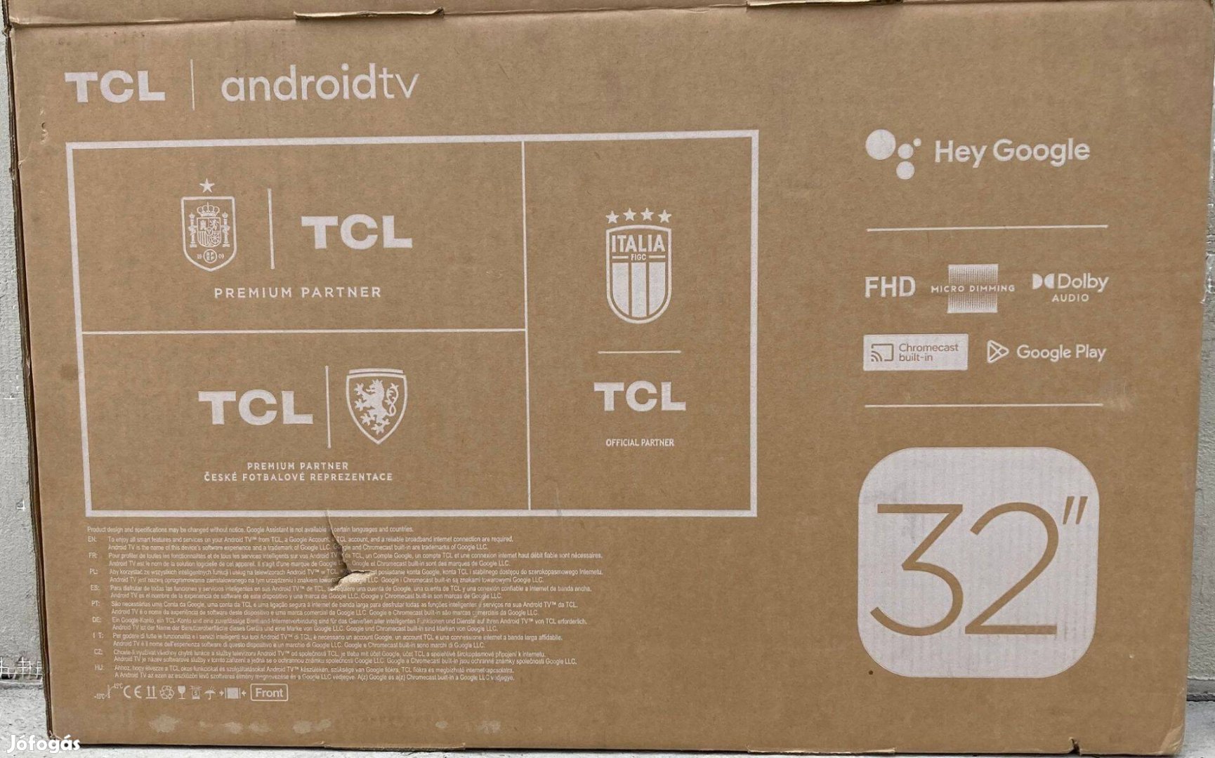 Új TCL 32 81 cm Full HD smart Androidos led tv