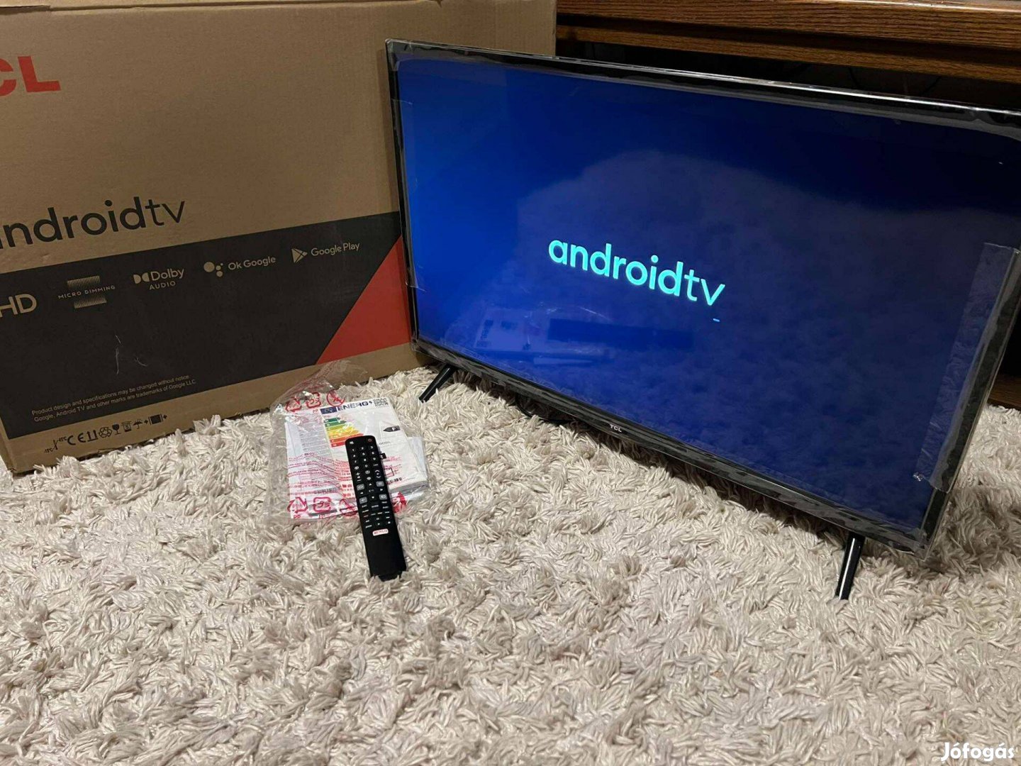 Új TCL 82cm-es Androidos smart led tv / televízió