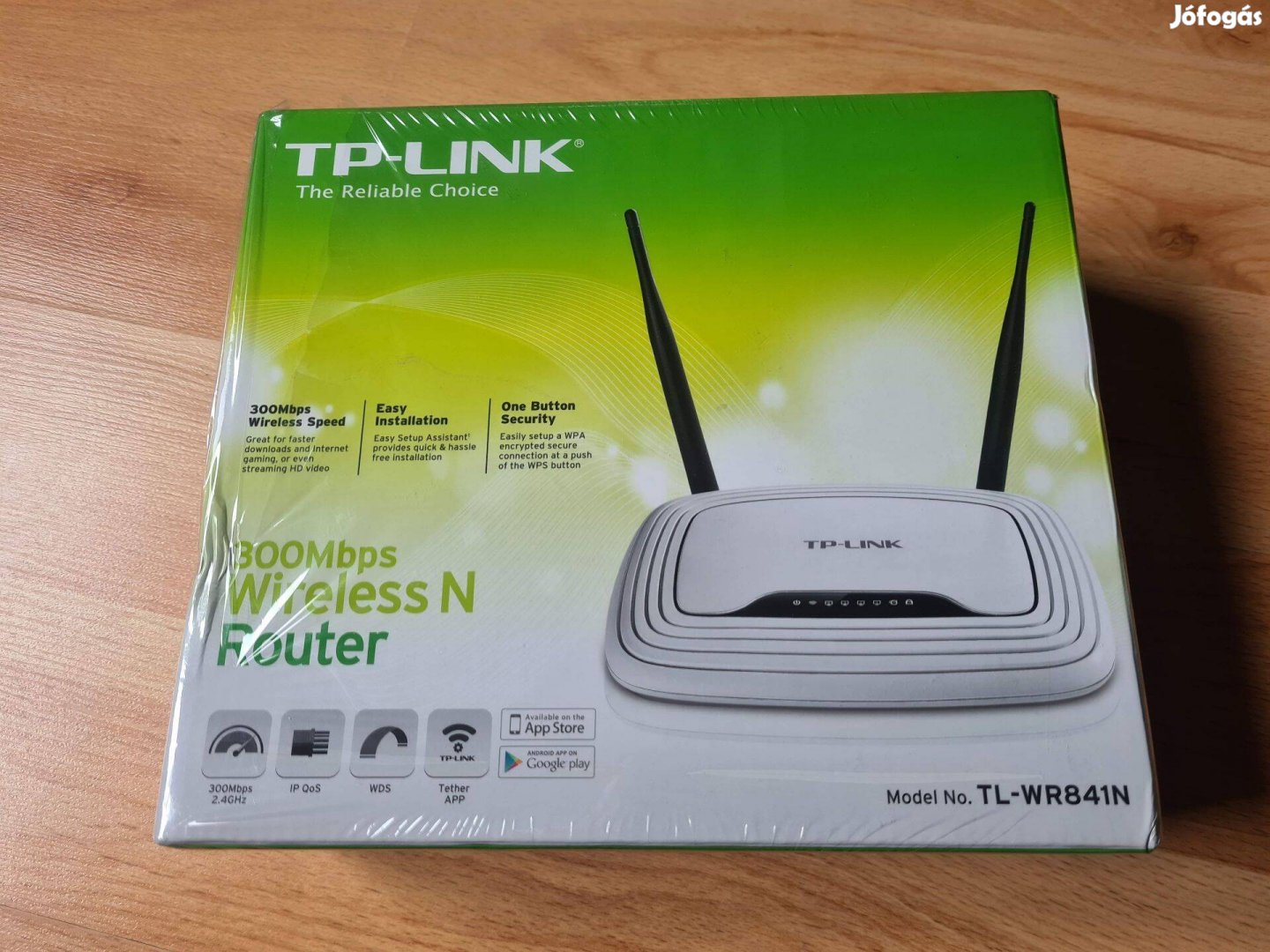 Új TP-Link TL-WR841N wifi router