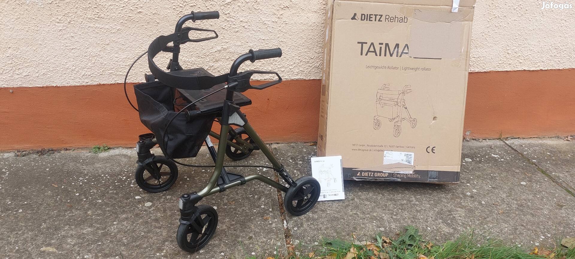 Új Taima járás segítő, rollátor, aluvázas