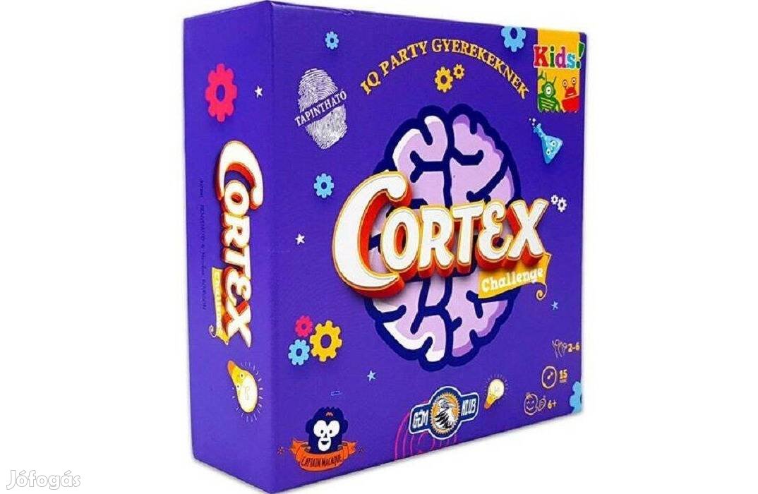 Új Társasjáték - Cortex Challenge IQ party társasjáték gyerekeknek