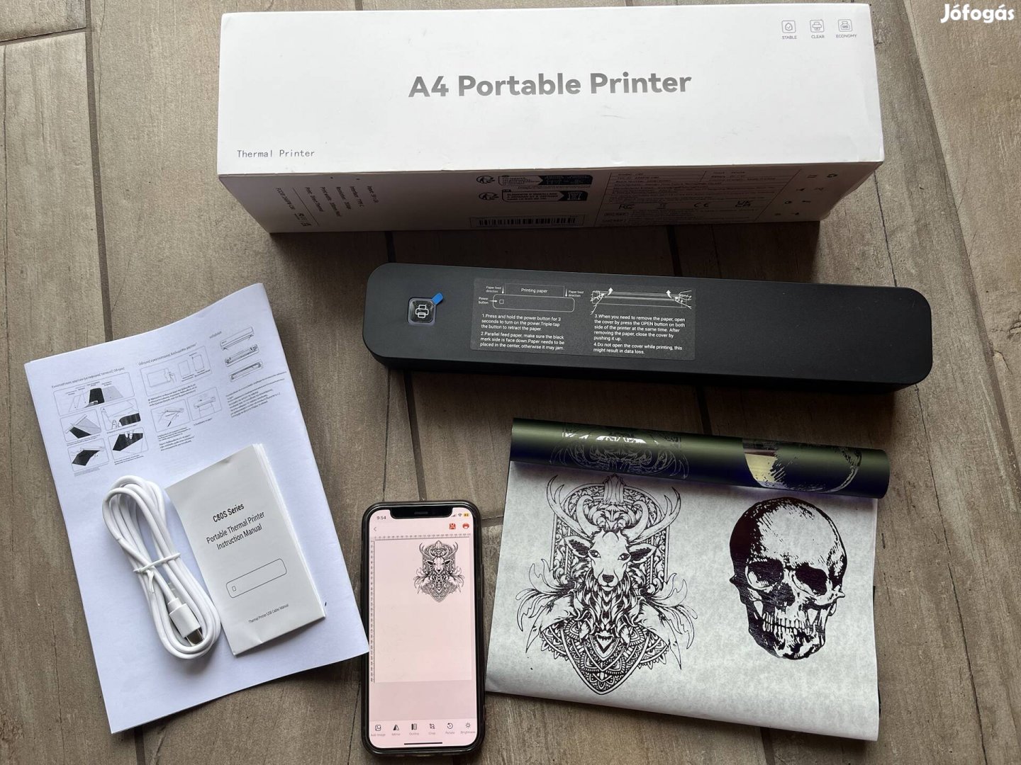 Új Tattoo Tetováló stencil nyomtató telefon tablet pc