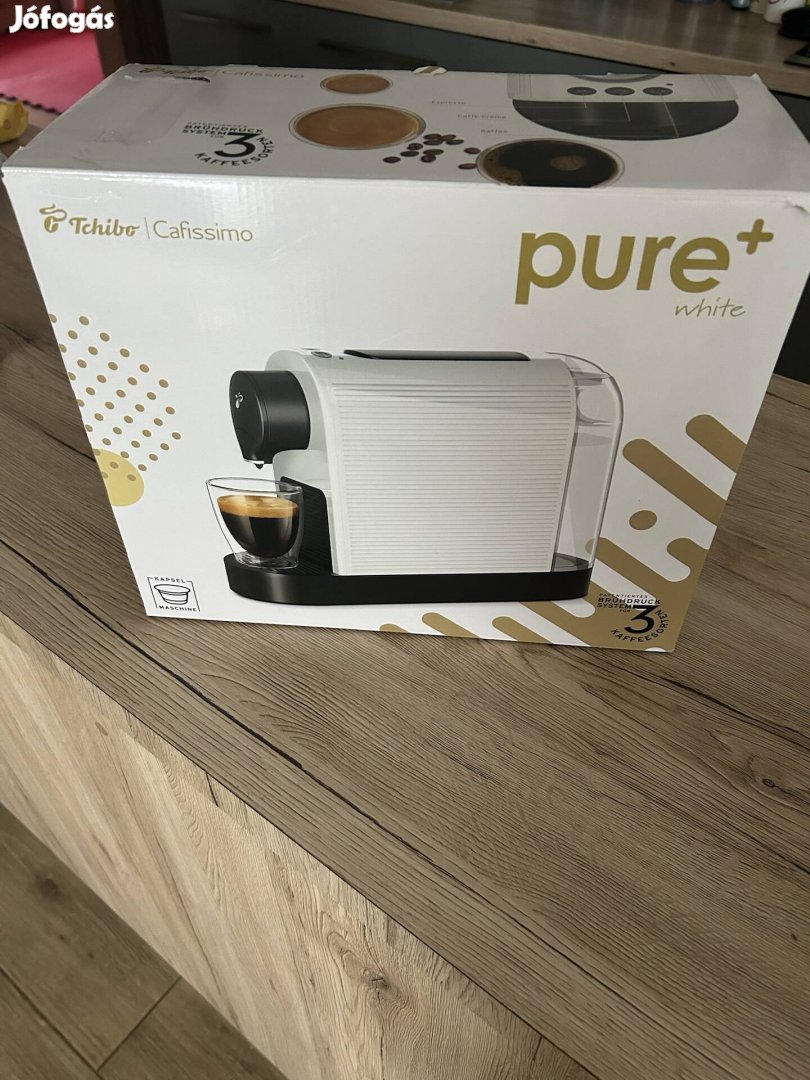 Új Tchibo Cafissimo Pure + kapszulás kávéfőző