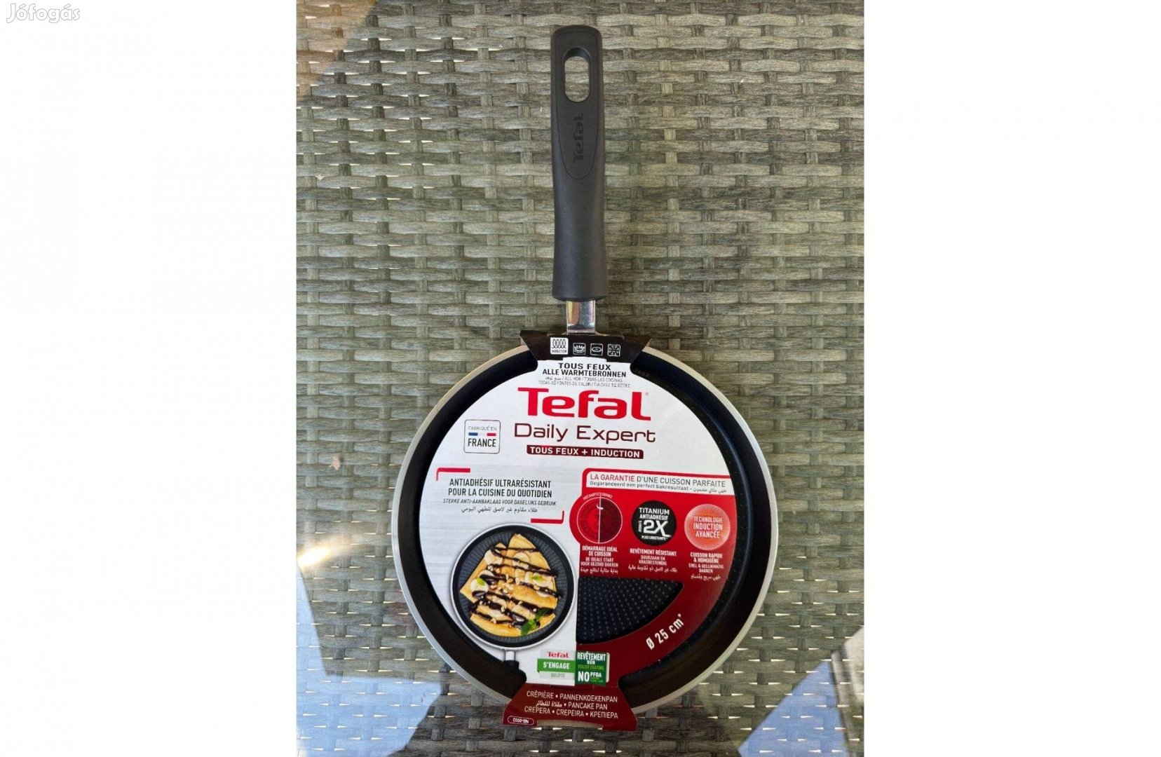 Uj Tefal Daily C Expert palacsintasuto Serpenyo 25 cm