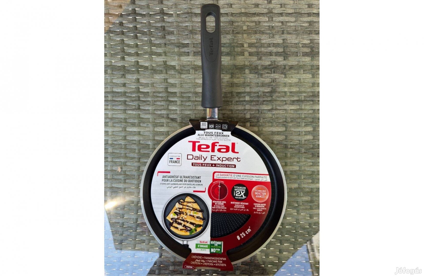 Uj Tefal Daily C Expert palacsintasuto Serpenyo 25 cm Tobb Darab