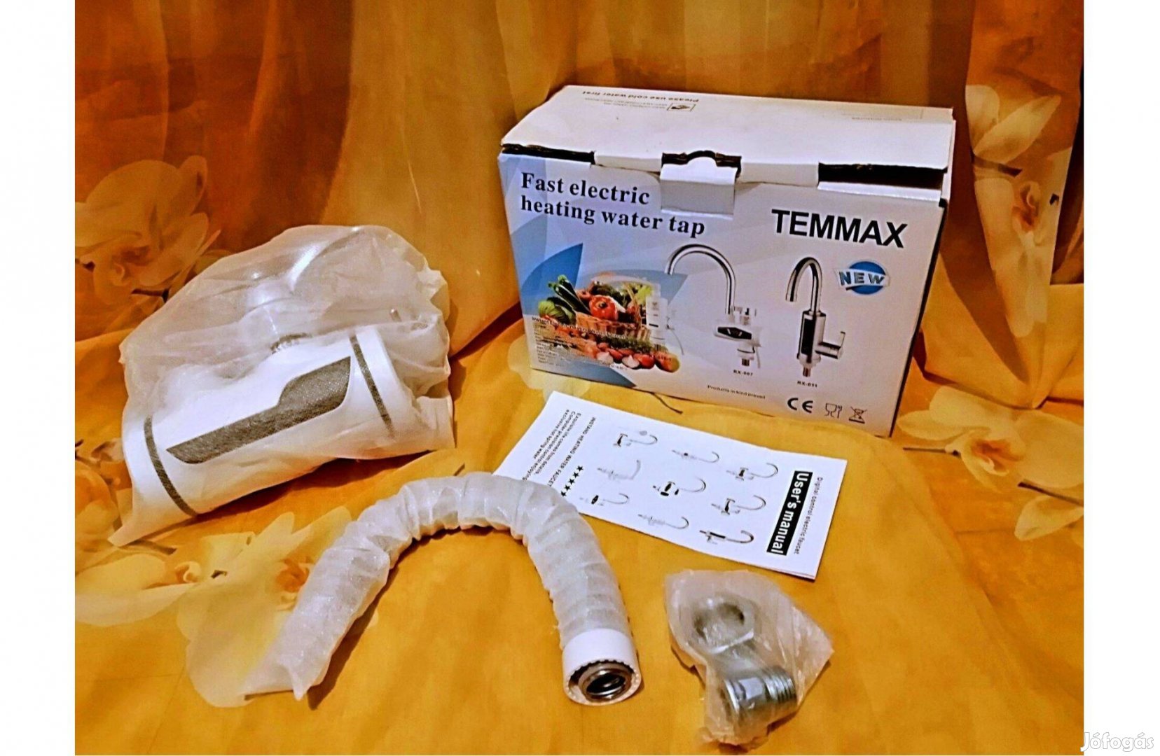 Új Temmax elektromos vízmelegítős csaptelep