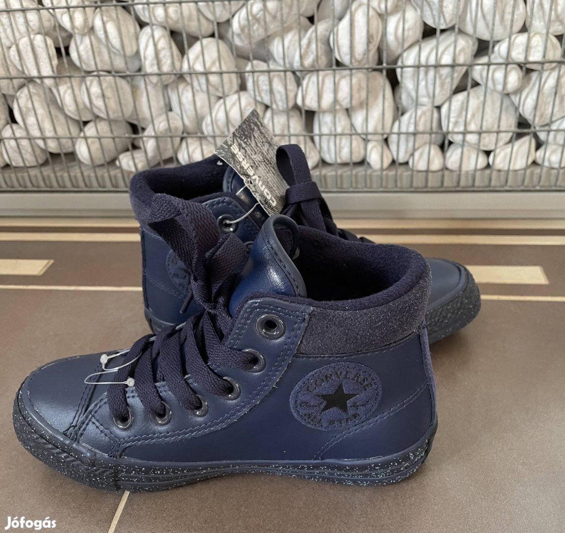 Új Tengerészkék unisex bélelt Converse 31 