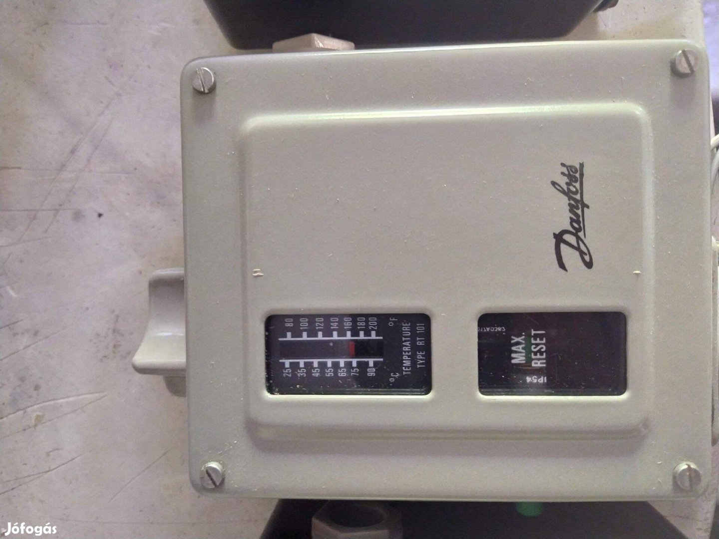 Új Termosztát Danfoss RT 101 90C kapilláris hüvelyes retesz