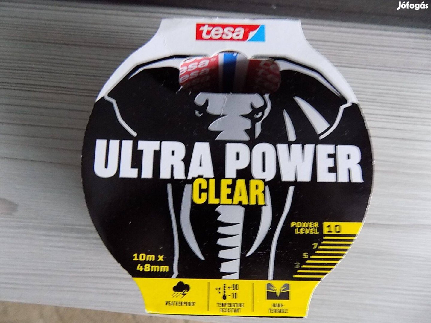 Új Tesa Ultra Power Clear szövetszalag, féláron