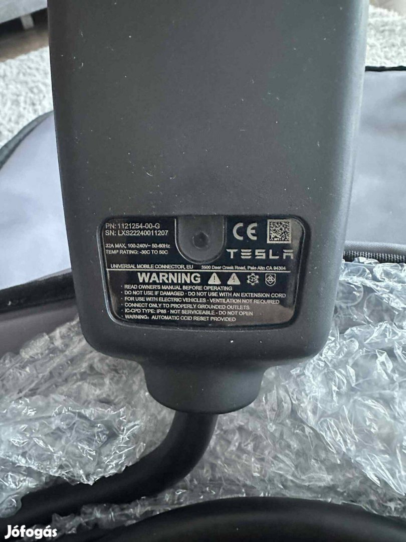 Új Tesla type2 töltő