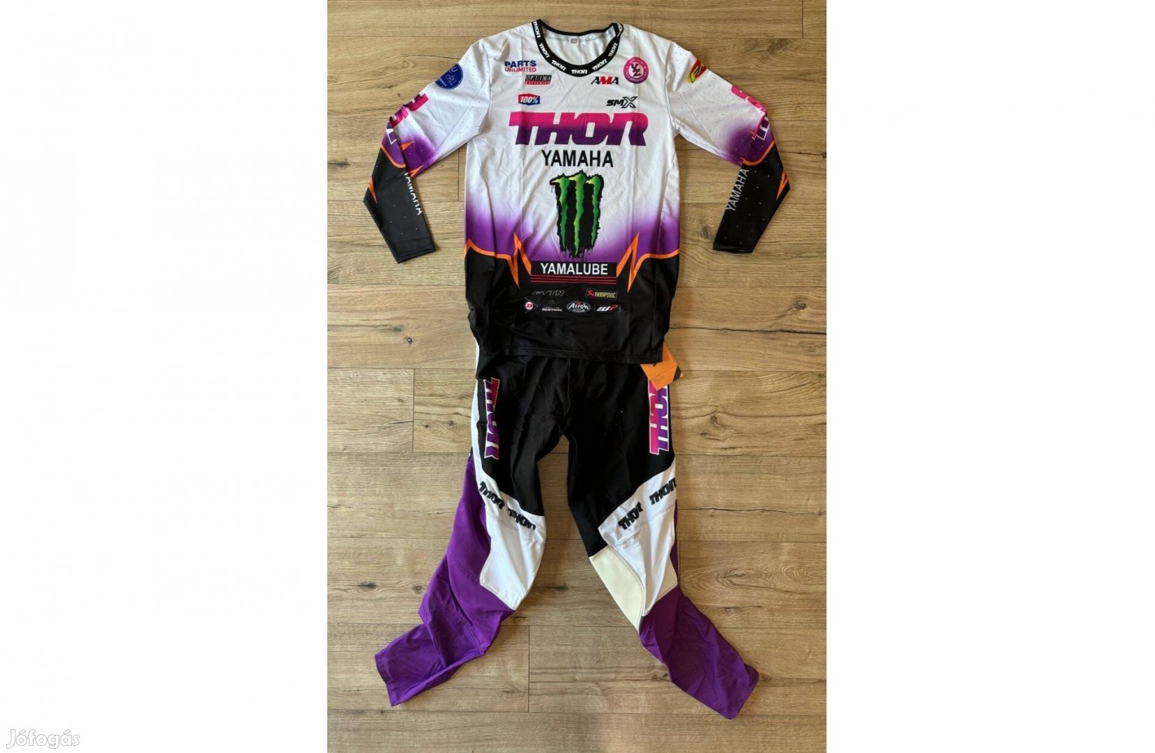 Új Thor Monster Energy Yamaha mx, cross ruhaszett (32/M)
