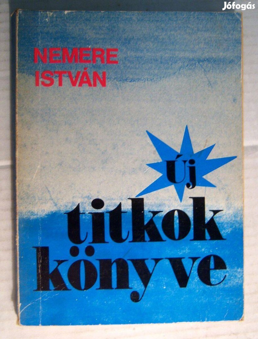 Új Titkok Könyve (Nemere István) 1987 (6kép+tartalom)