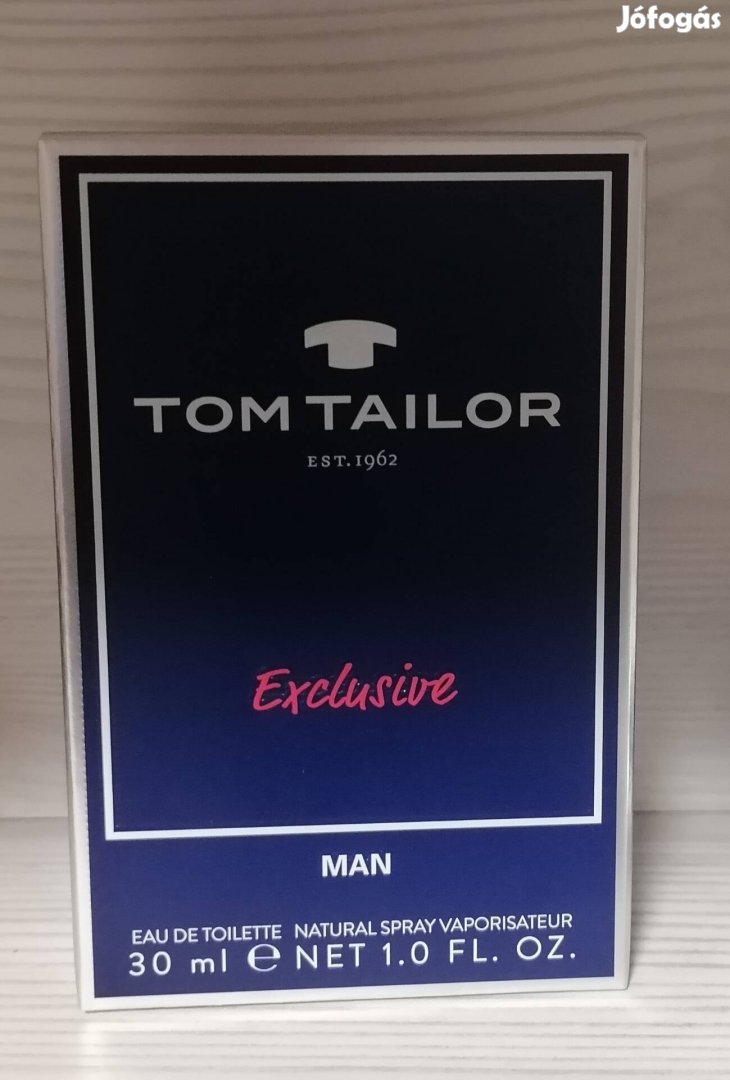 Új!Tom Tailor Exclusive férfi parfüm 30ml