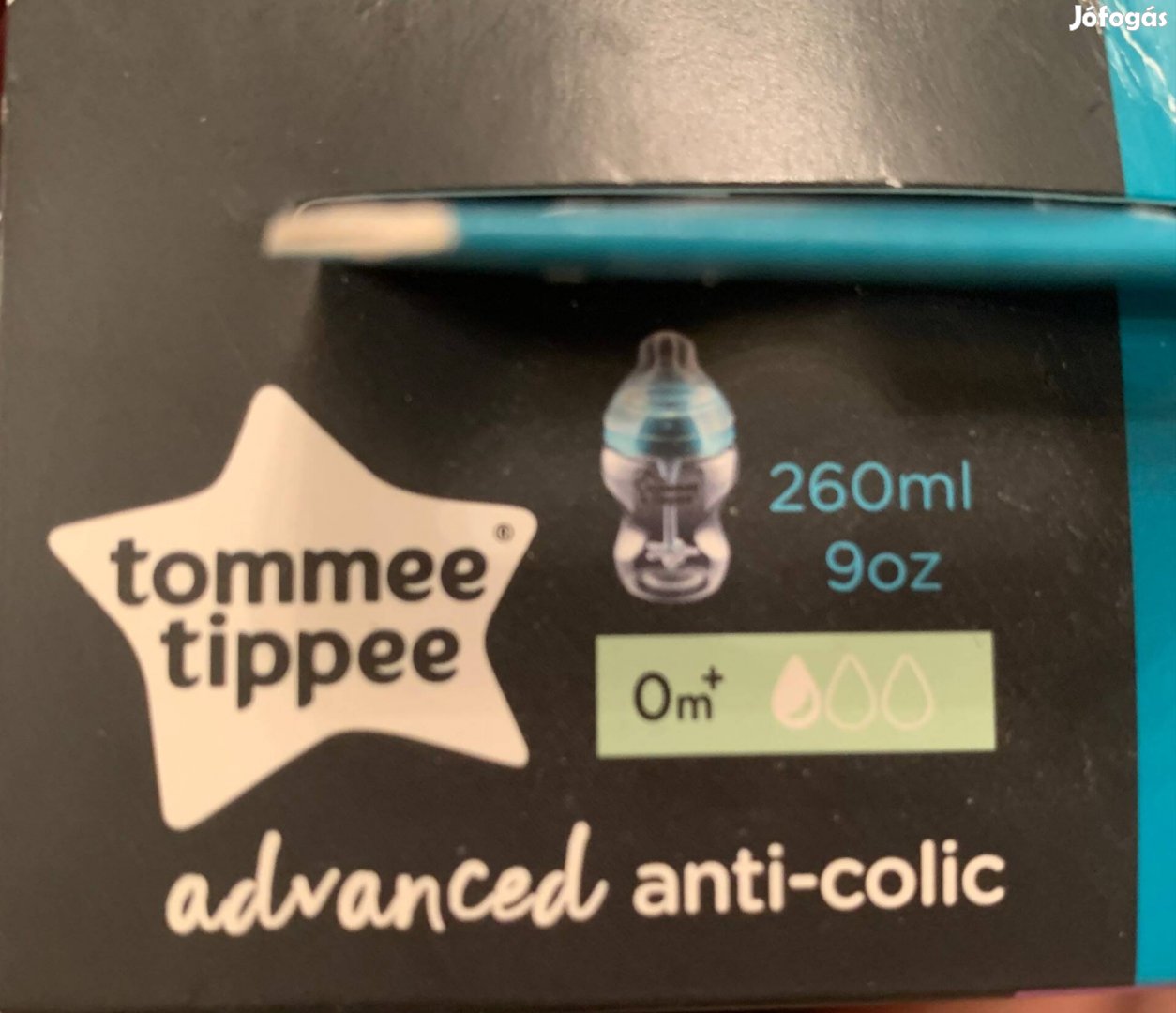 Új Tommee Tippee Advanced Anti-Colic 260ml cumisüveg