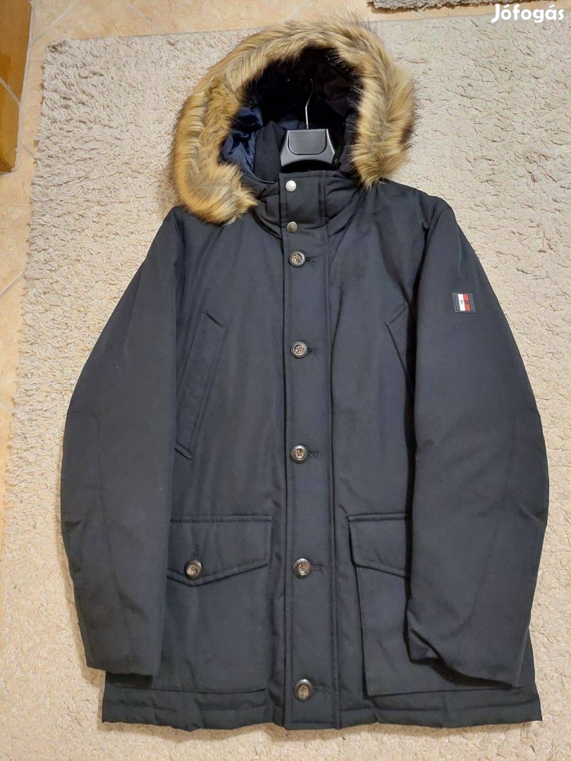 Új Tommy Hilfiger Hampton parka L méret