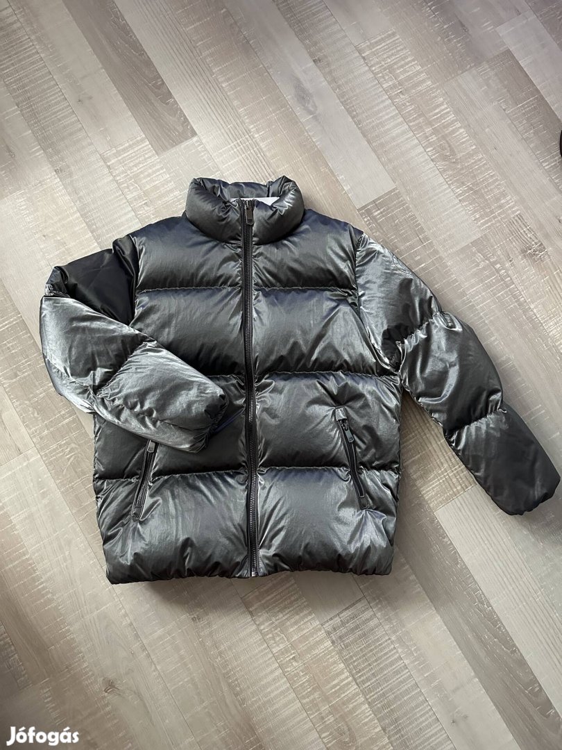 Új Tommy Hilfiger metallic down puffer tollkabát (XS)