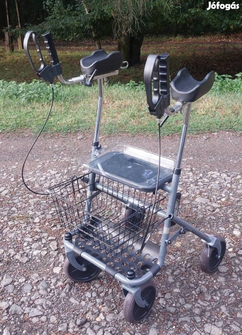 Új Tomtar  rollátor, járássegítő alkartámaszos