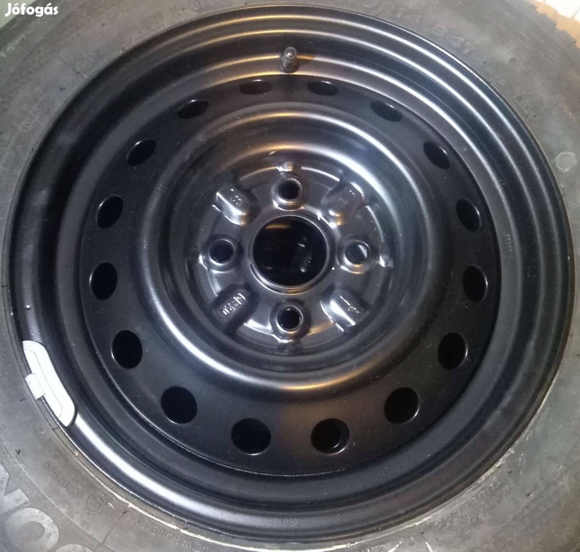 Új Toyota 14"-os gyári lemezfelni 4x100, 54,1 mm, ET45