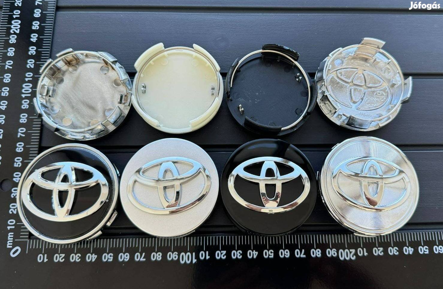 Új Toyota 62mm Felni Alufelni Közép Kupak Felniközép Felnikupak Jel