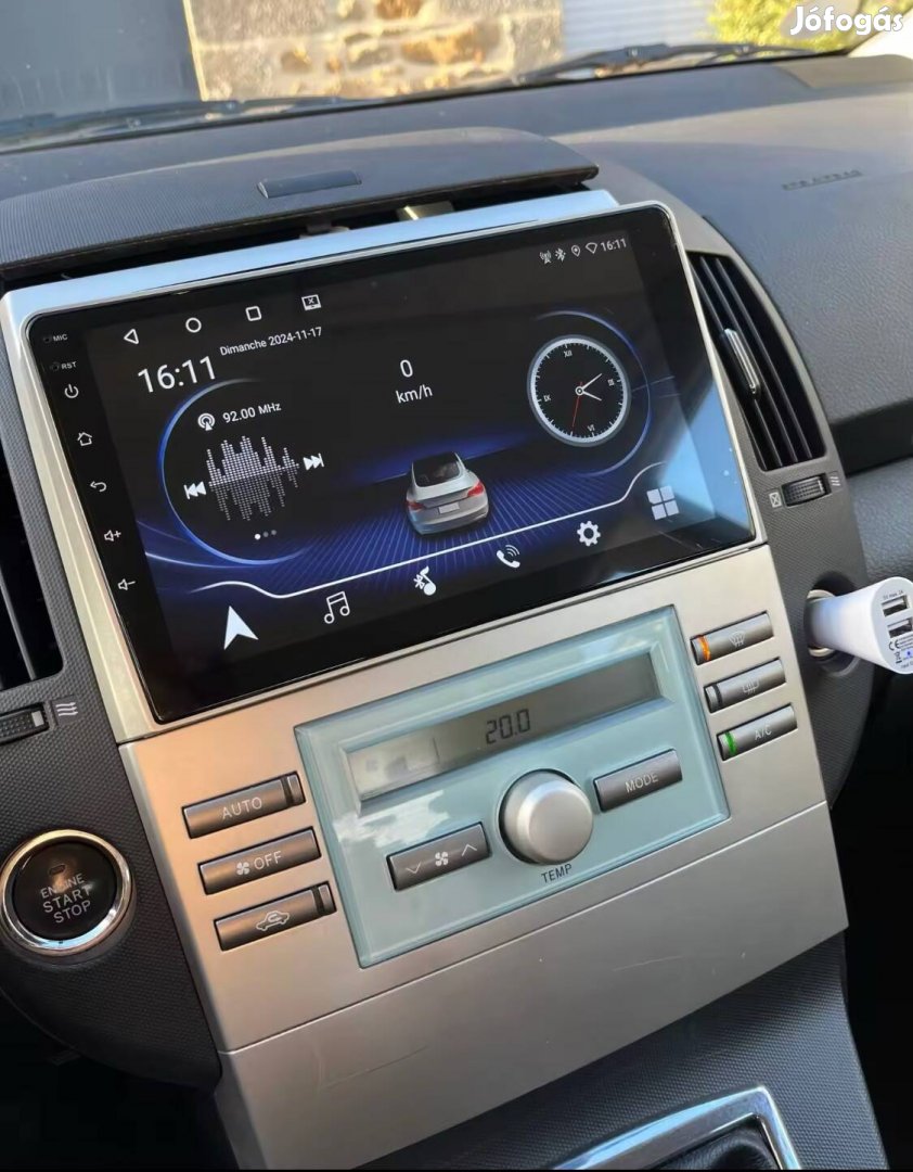 Új Toyota Corolla Verso android autó Multimédia fejegység Hifi Rádió