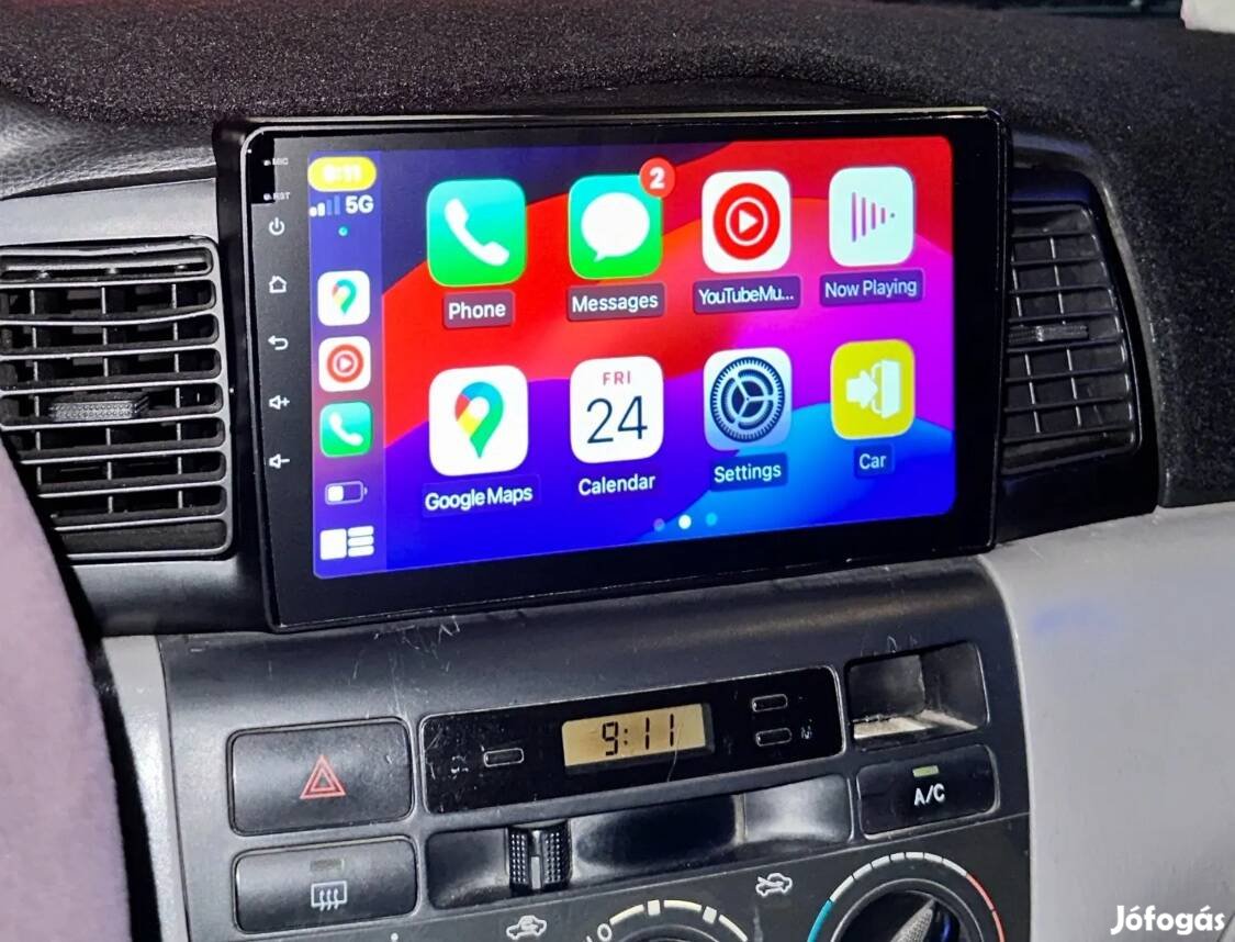 Új Toyota Corolla e120 130 Autó multimédia Hifi fejegység GPS rádió 