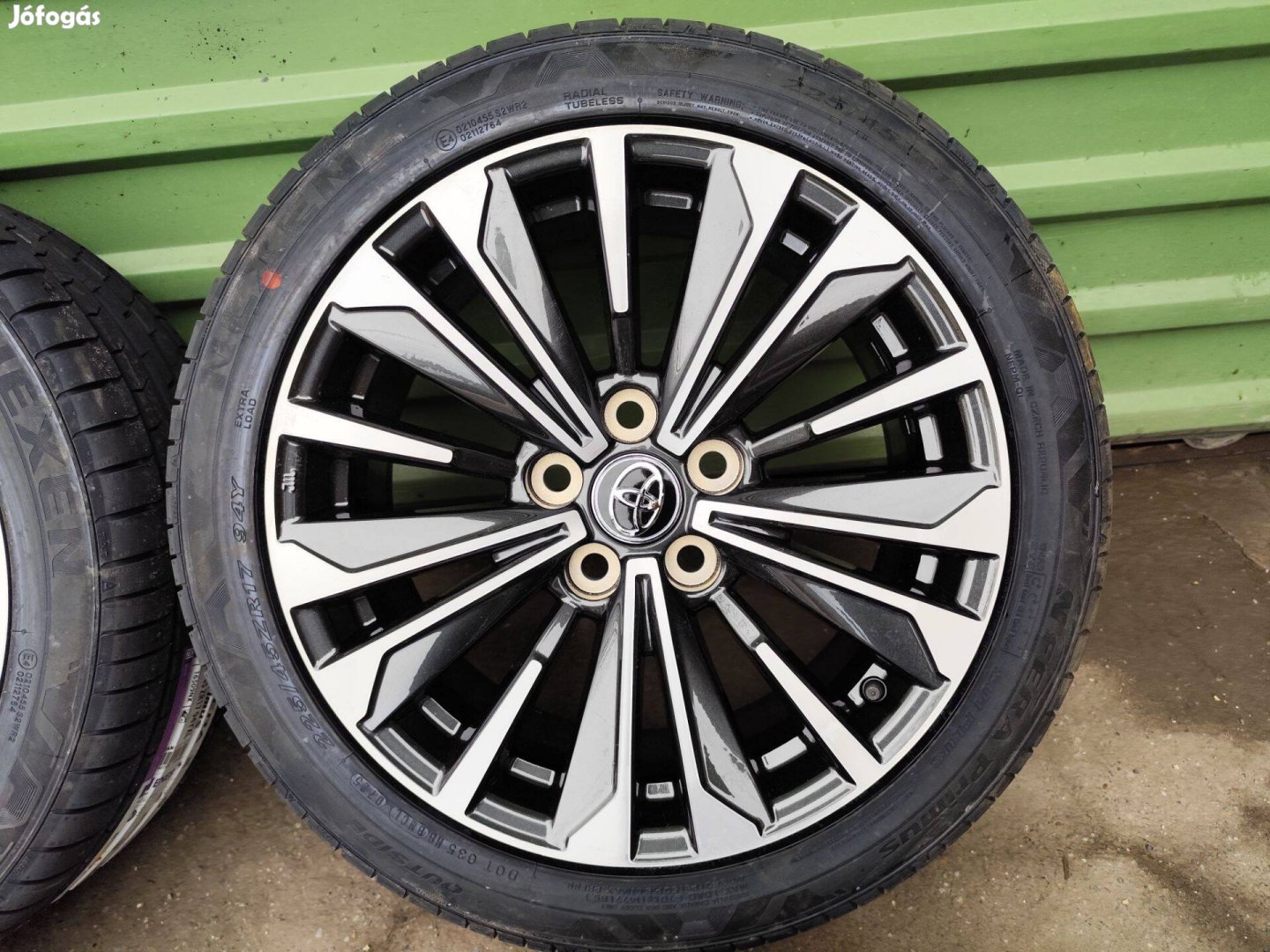 Új Toyota Corolla gyári alufelni 5x114,3 17"