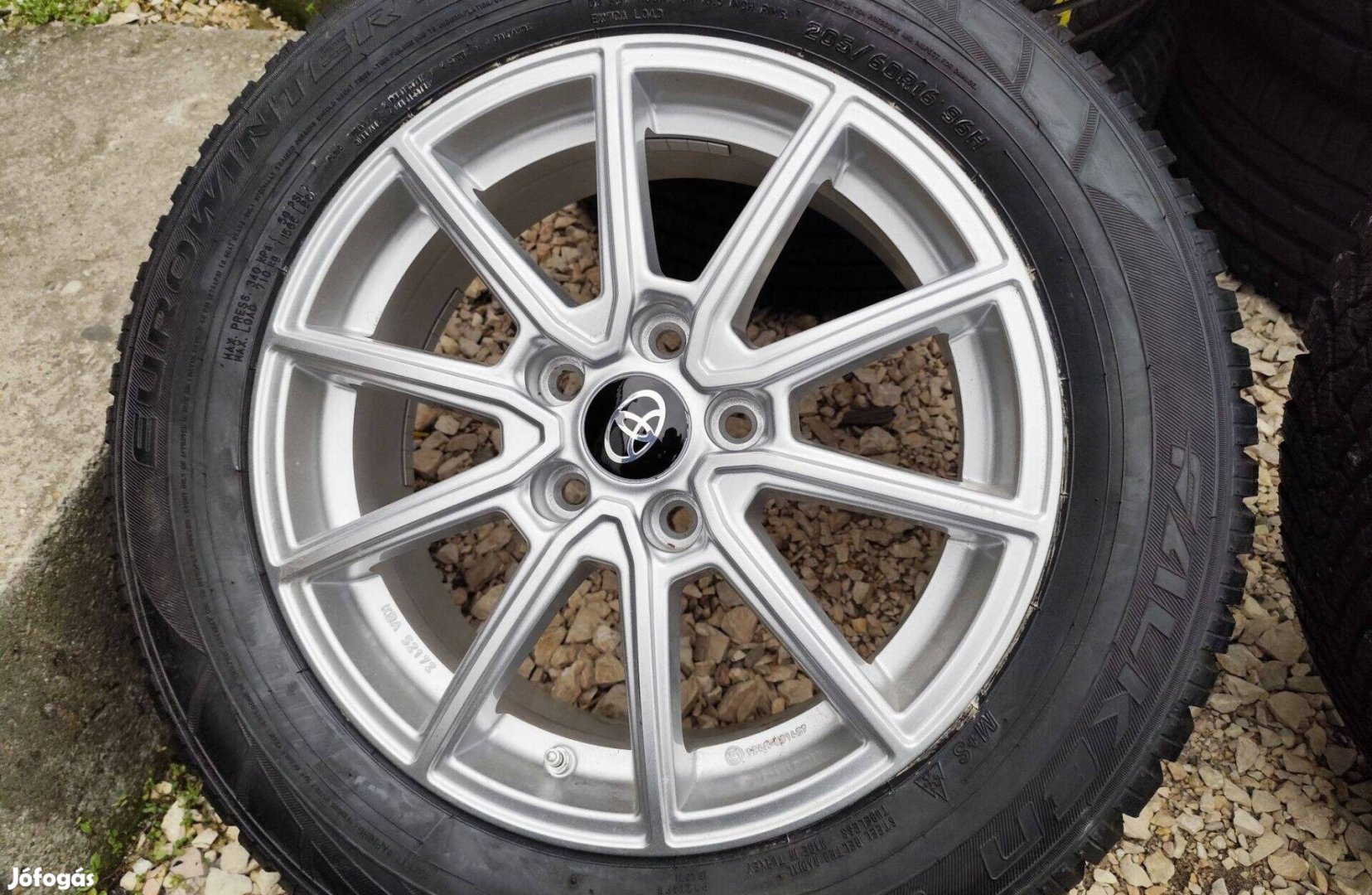 Új Toyota proace city gyári alufelni 5x108 16" Berlingo partner