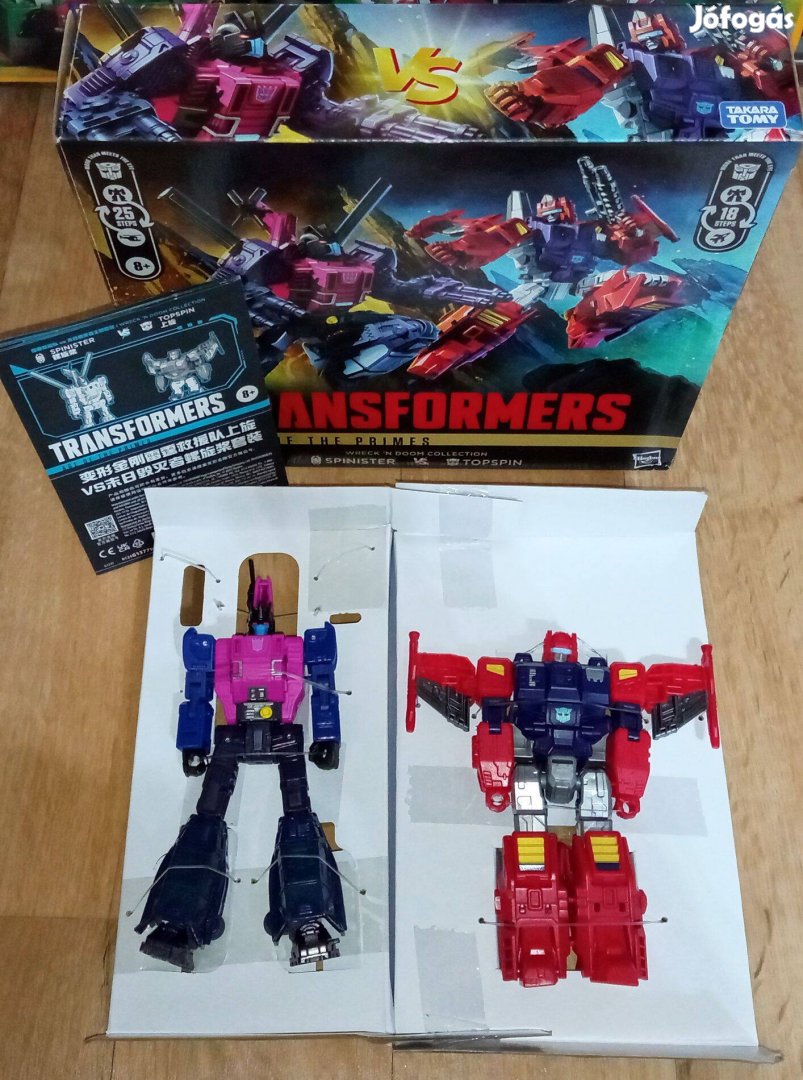 Új Transformers Aotp Wreckn Doom Collection Spinister