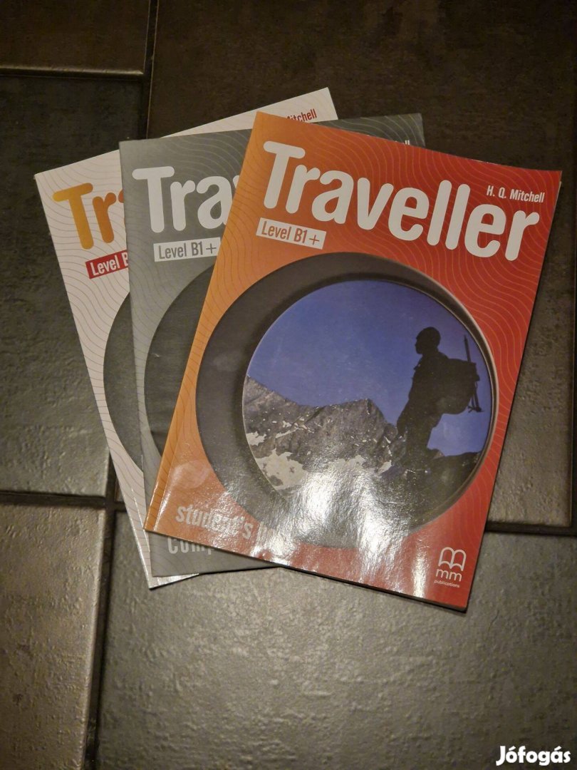 Új Traveller B1+ Könyv, munkafüzet és szójegyzet