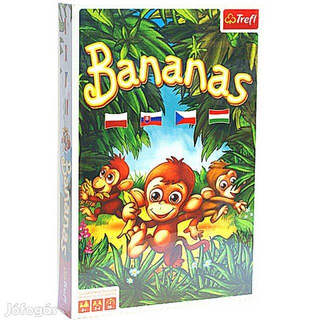 Új Trefl - Bananas szuper családi társasjáték társas játék