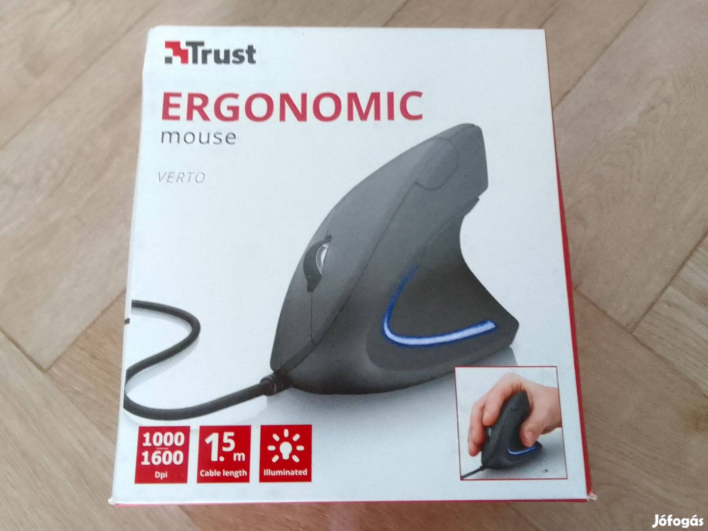 Új Trust Verto Ergonomic Mouse