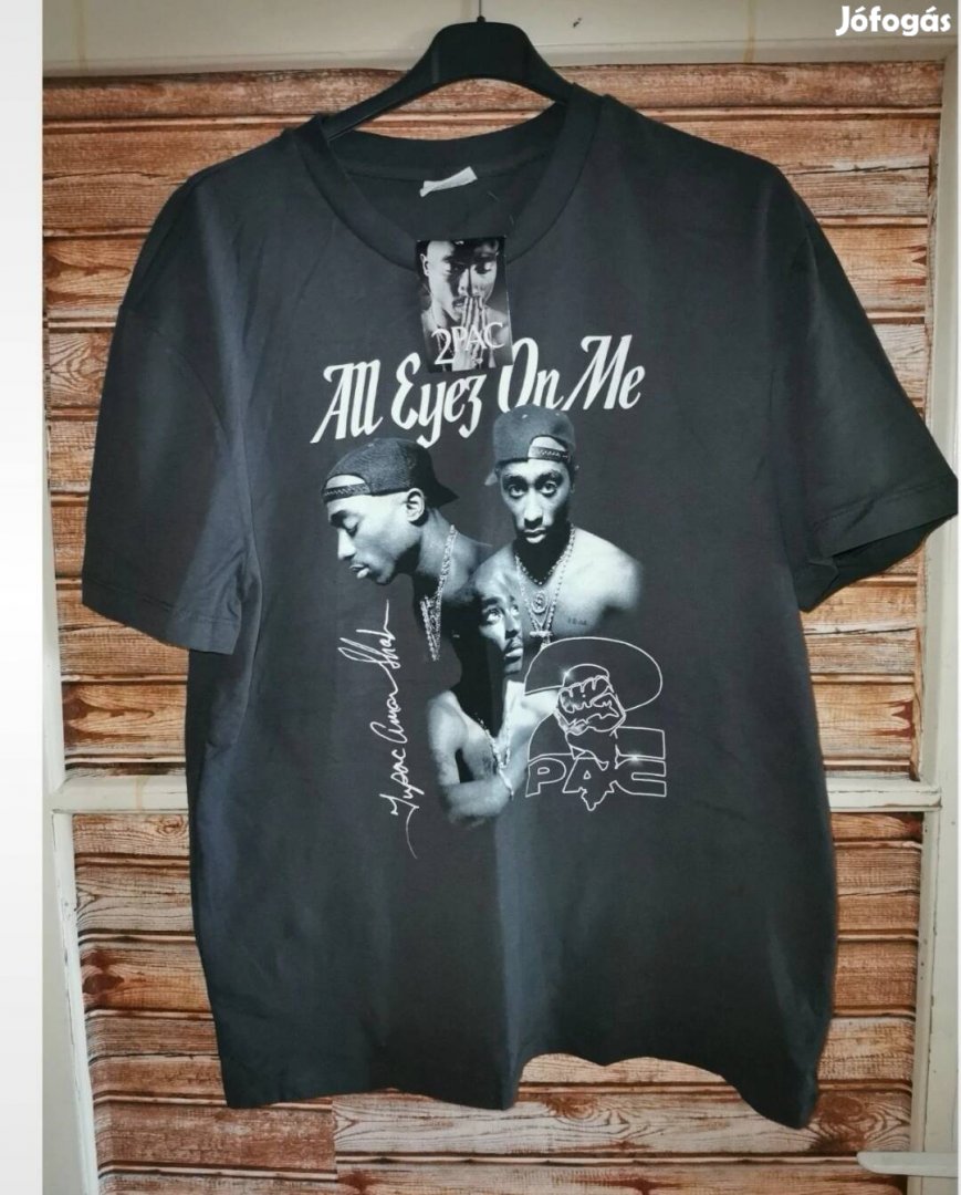 Új Tupac Shakur 2Pac All Eyez On Me Póló 