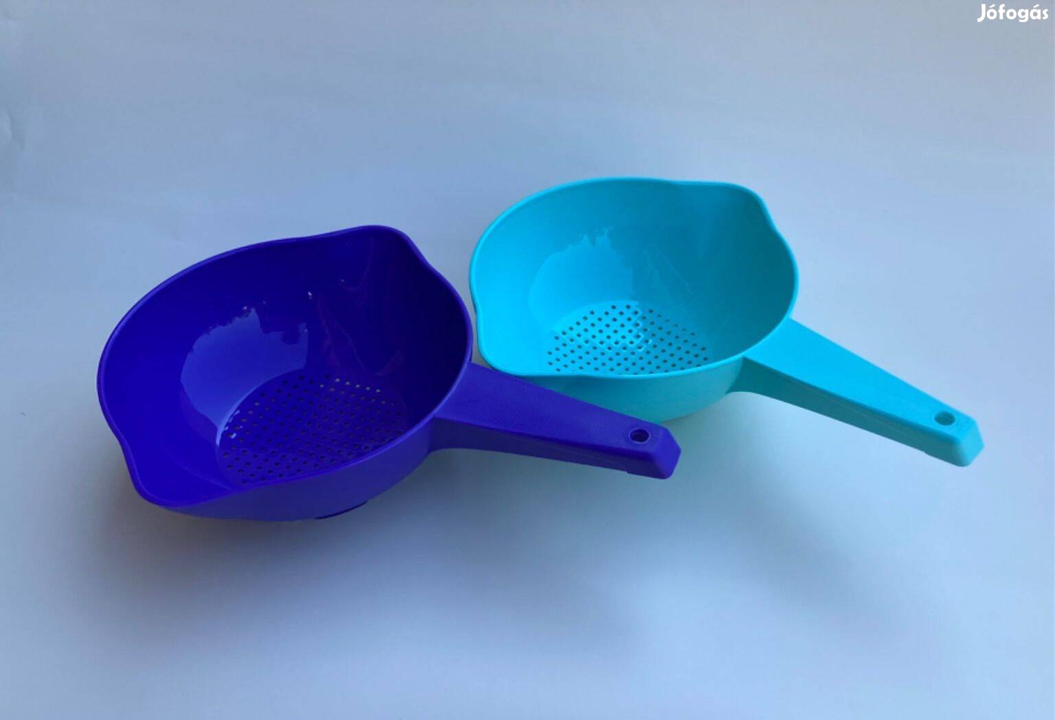 Új Tupperware Kis Kézi Szűrő kék
