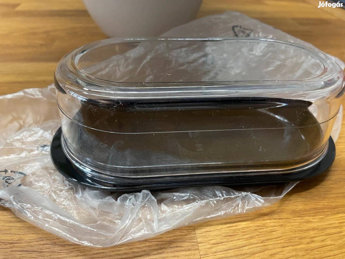 Új Tupperware Kristály Vajtartó