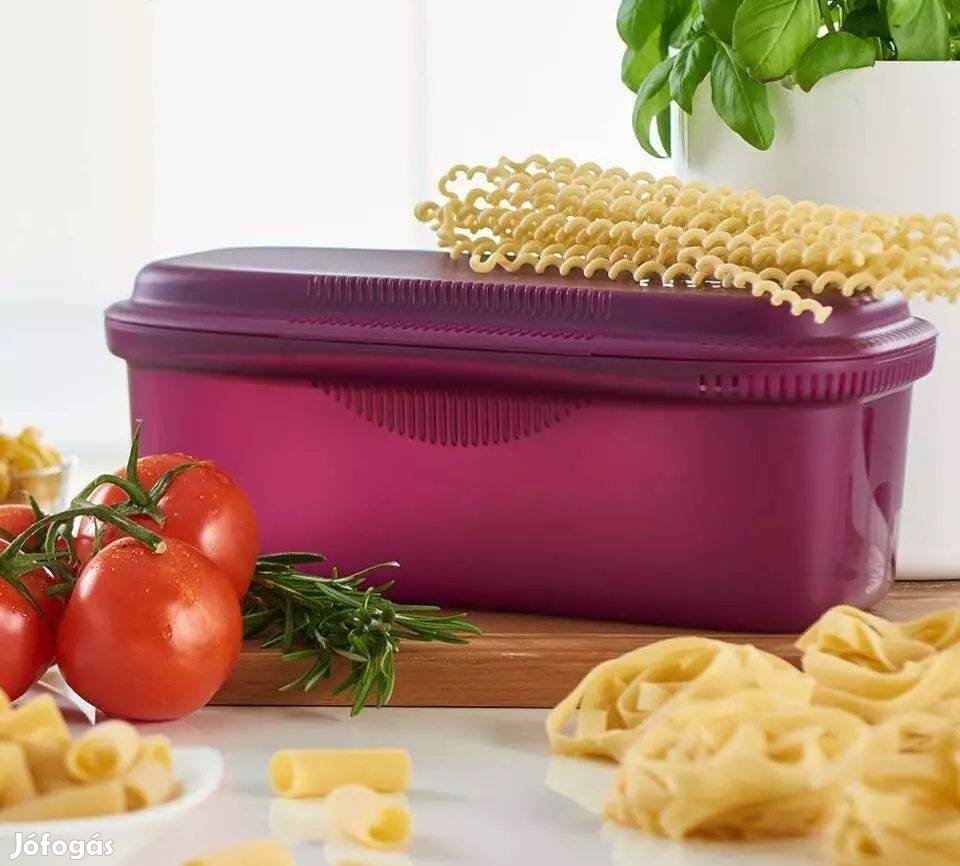 Új Tupperware Mikrós Tésztafőző hosszúkás mámorlila