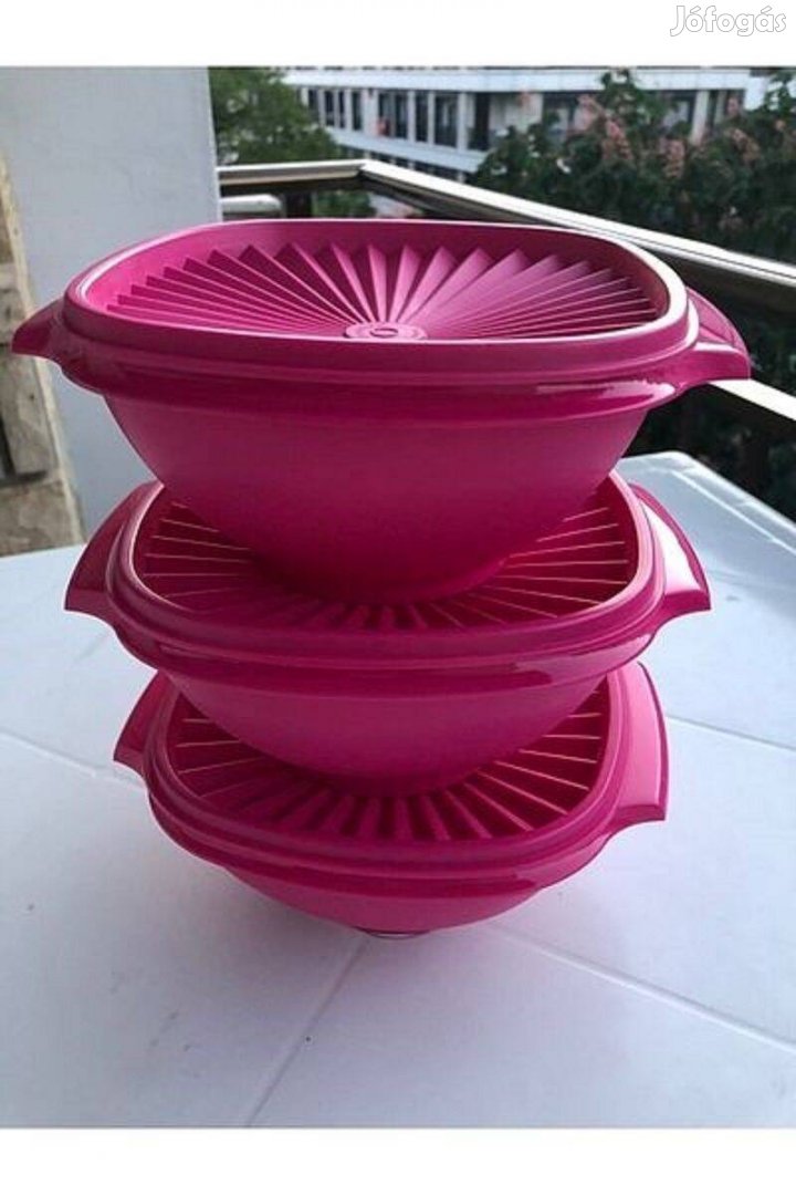 Új Tupperware Napsugár Tál 1,5 L pink akciós áron