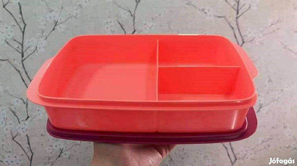 Új Tupperware Osztott Nagy Ebédbox