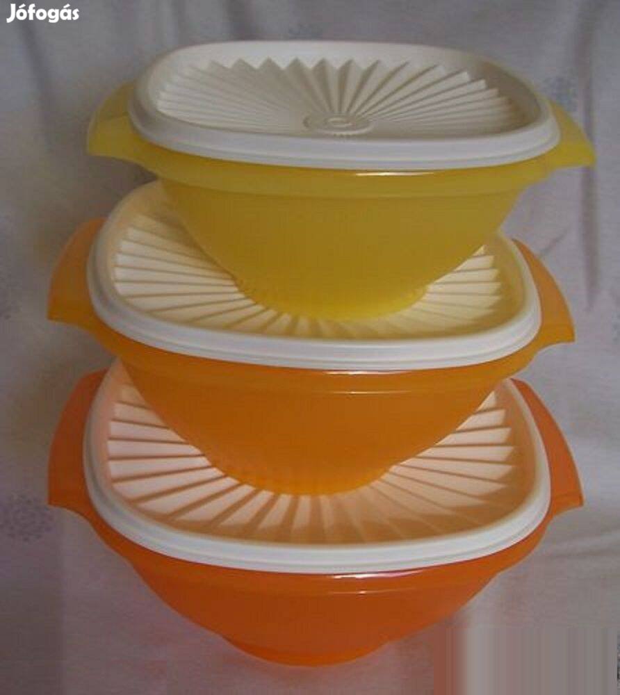 Új Tupperware Retro Napsugár Tál Szett (3db-os) akciós áron