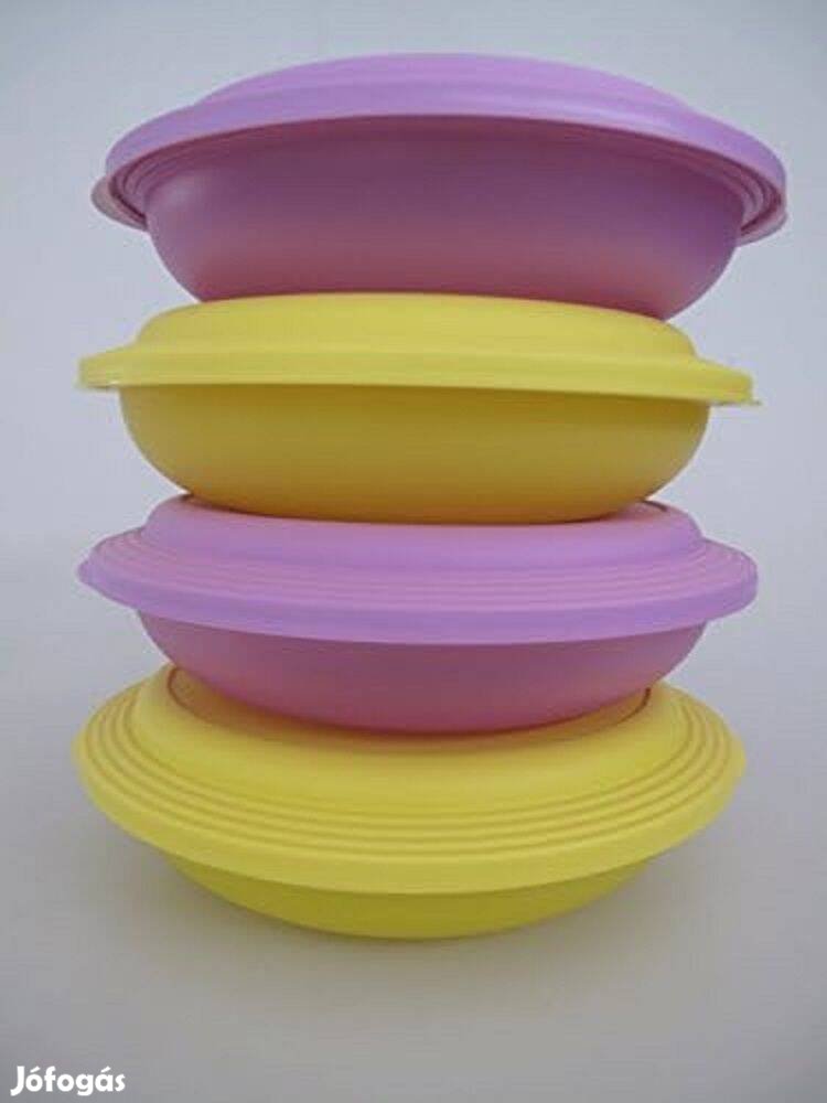 Új Tupperware Retró Új Hullám Kettős Tányér 700ml 2db