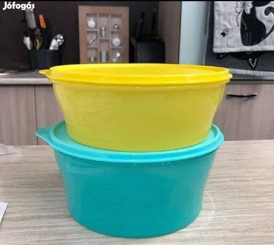 Új Tupperware Színes Klassz tál frissentartó szett 2db-os