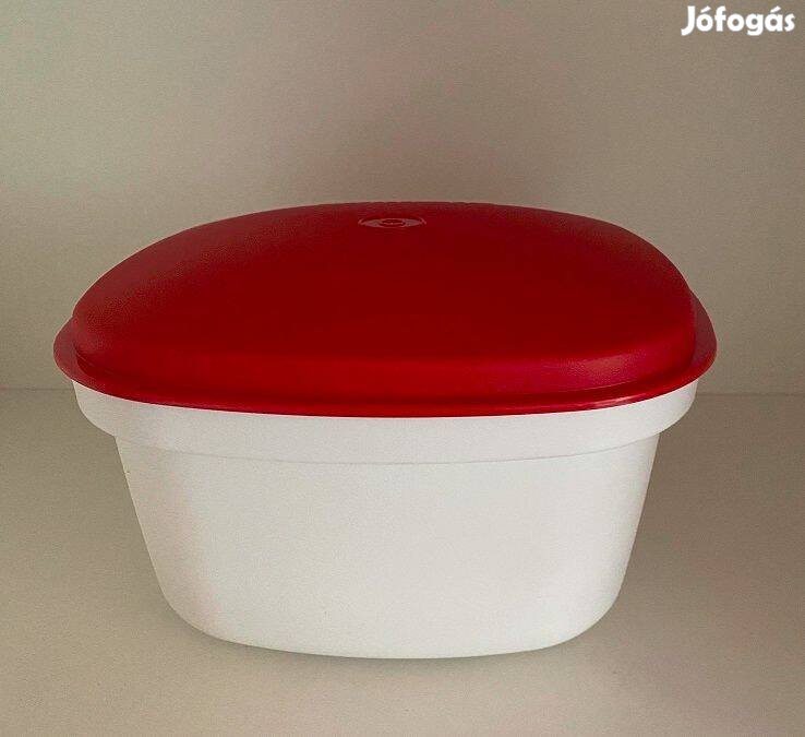 Új Tupperware Szögletes Tálaló Mester 3 L piros-fehér akciós áron