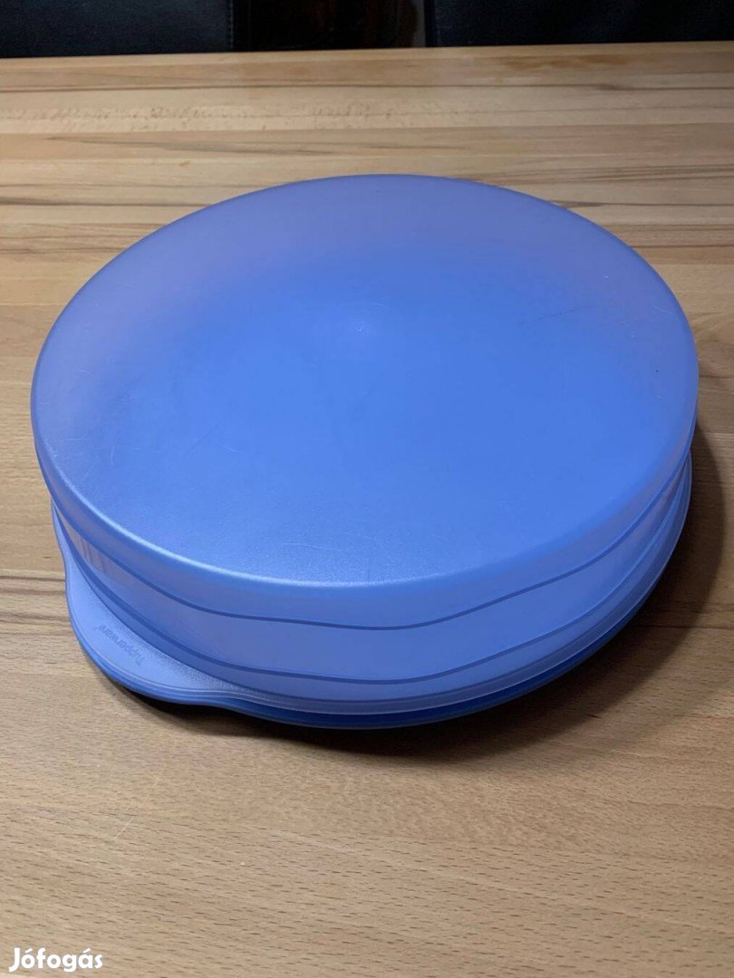 Új Tupperware Új Hullám Kerek Tortatartó füllel akciós áron