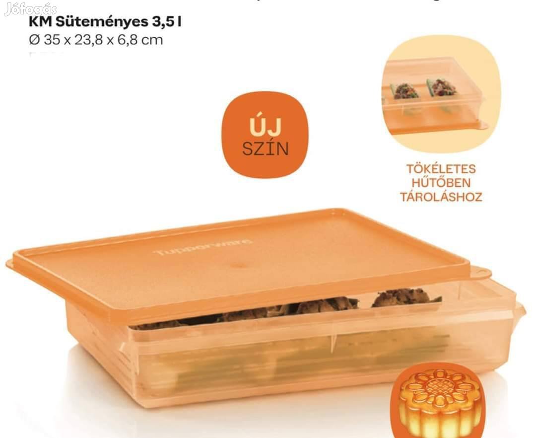 Új Tupperware nagy konyhaművész süteményes frissentartó tál