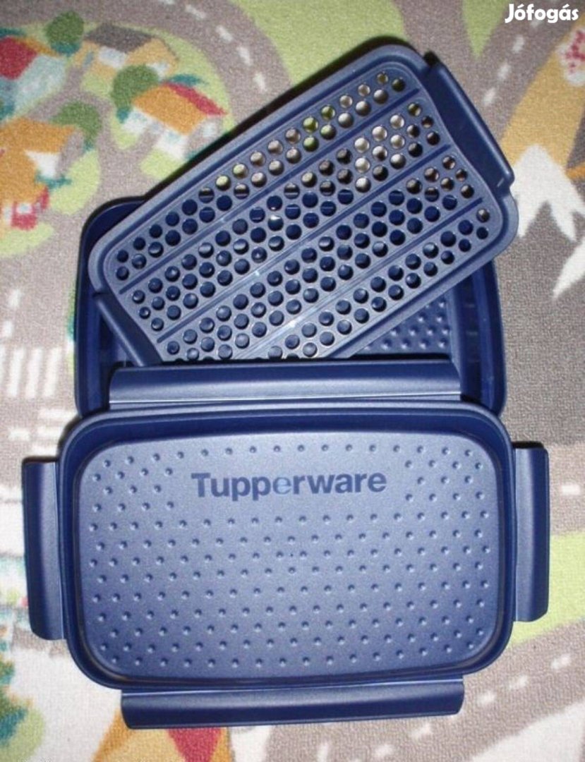 Új Tupperware pác és panír sztár sötétkék akciós áron