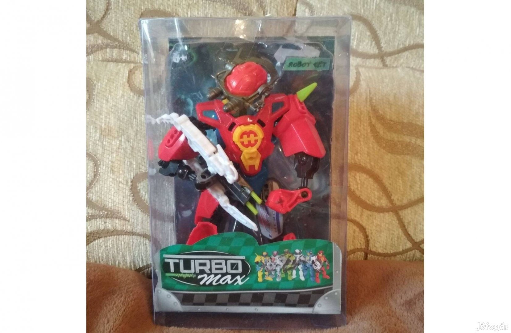 Új Turbo Max Robot figura