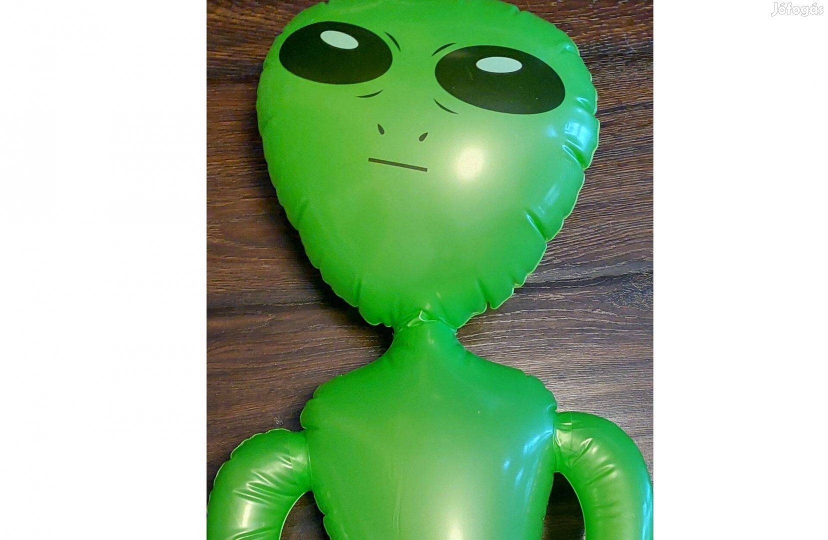 Új UFO Alien Lufi 90cm magas Party Buli Kellék Zöld KÉK Lila színű