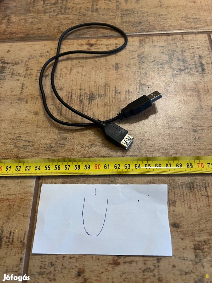 Új USB hosszabbító kábel 63 cm